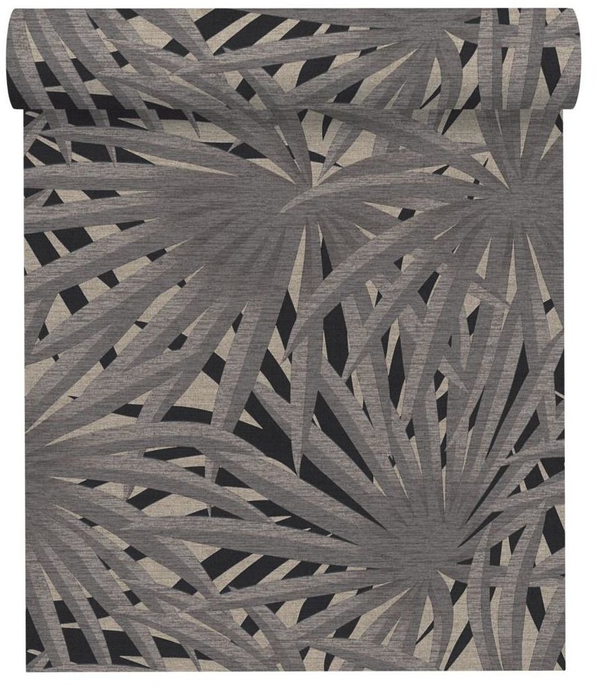 A.S. Creation Tapeta Metropolitan 378612 czarna winylowa na flizelinie