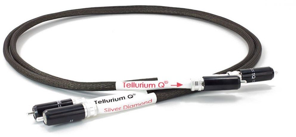 Tellurium Q Q SILVER DIAMOND RCA | Interkonekty RCA 1.5 m