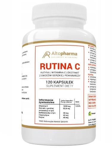 Altopharma Rutyna C 1000 mg 120 kapsułek 1146122