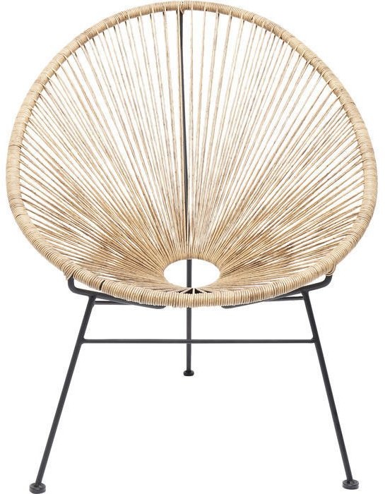 Kare Design : Krzesło Spaghetti - beżowe 82903