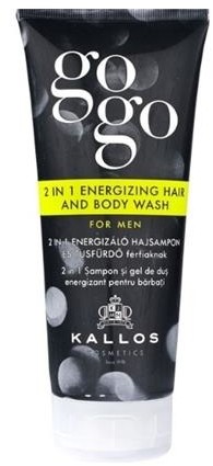Kallos GoGo 2 in 1 Energizing Hair and Body Wash 200ml 60506-uniw