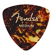 Fender 198-0346-800 346 kształt klasyczne kostki celuloidowe - skorupa, średnia (12) 0980346800
