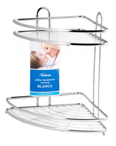 łazienkowa narożna Blanca 2 poziomy 0697