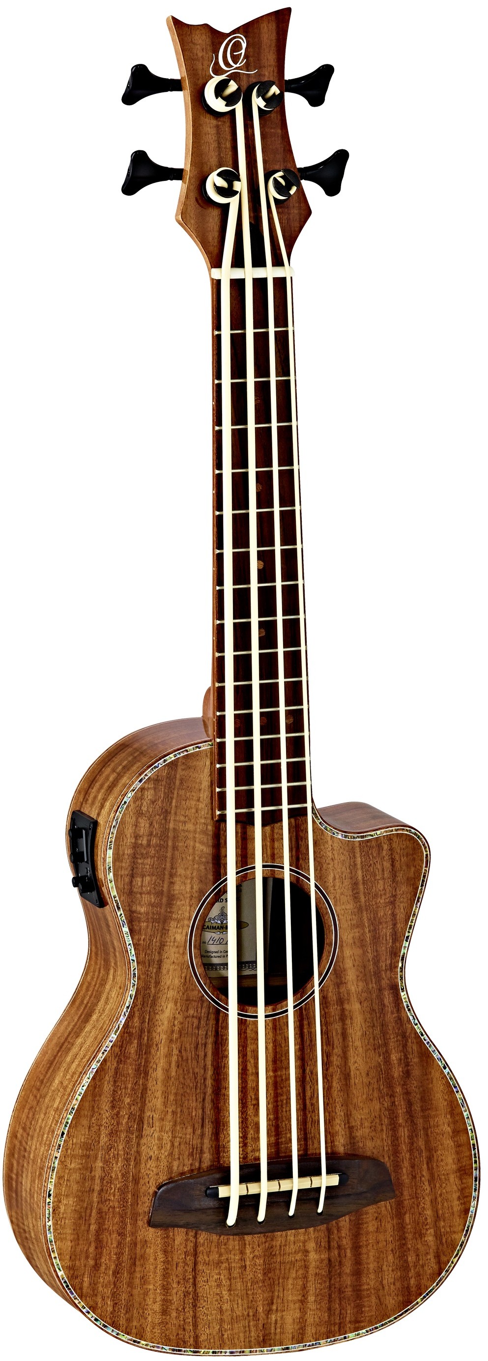 Ortega CAIMAN-BS-GB - Ukulele BASS z serii LIZARD
