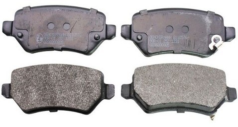 DENCKERMANN Klocki hamulcowe - komplet B110576