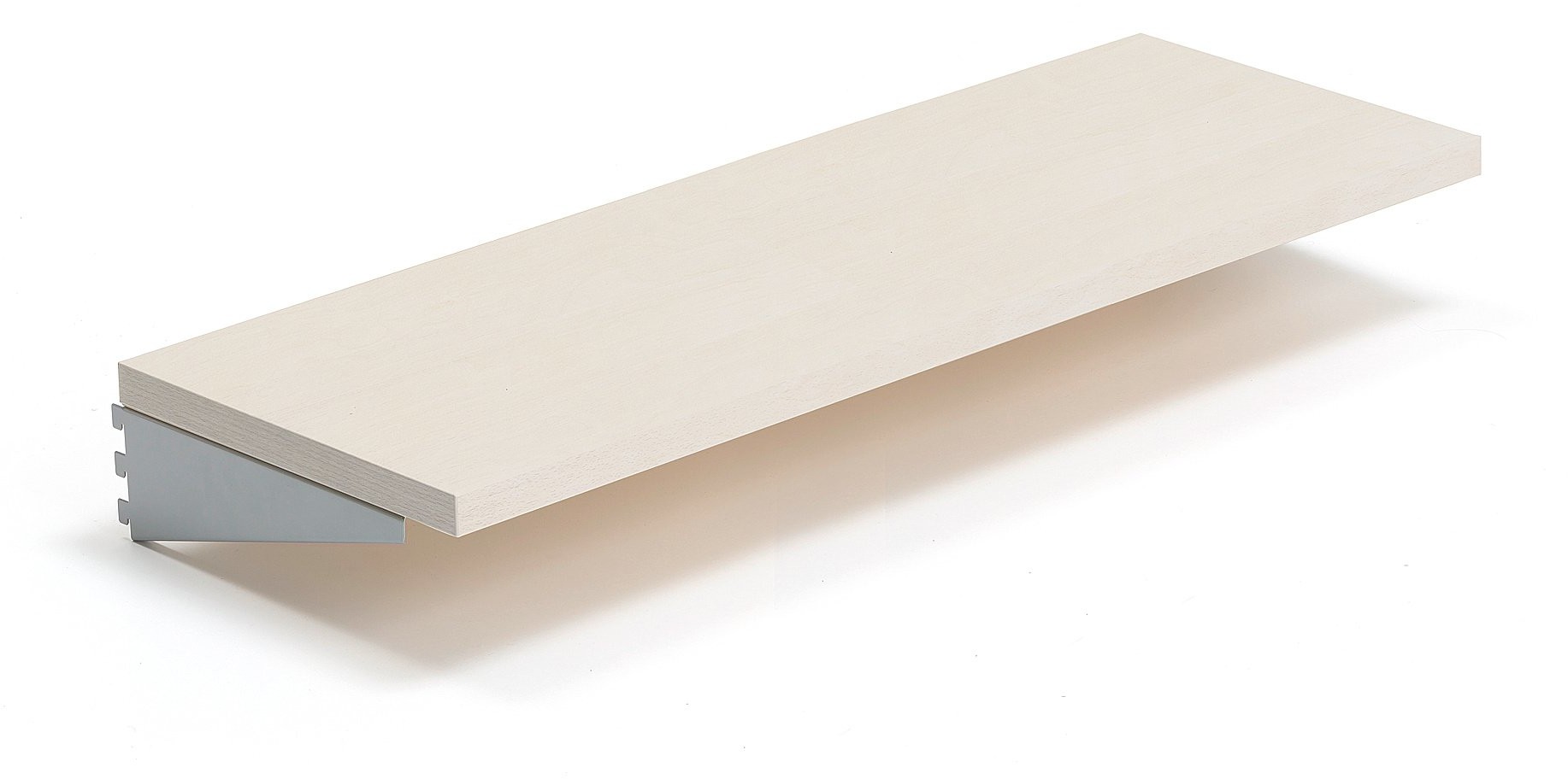 AJ Produkty Ławka JEPPE, 900 mm, brzoza, aluminium