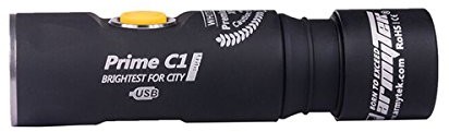 Armytek armytek Prime C1 Pro XP-L (białe) wraz z 18350 akumulator litowo-jonowy (900 mAh) za pomocą funkcji kontakt magnetyczny z USB ładowana za  latarka z Holster i Clip