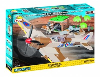 Cobi Supermarine Spitfire Mk.IX Desert Airstrip 5545
