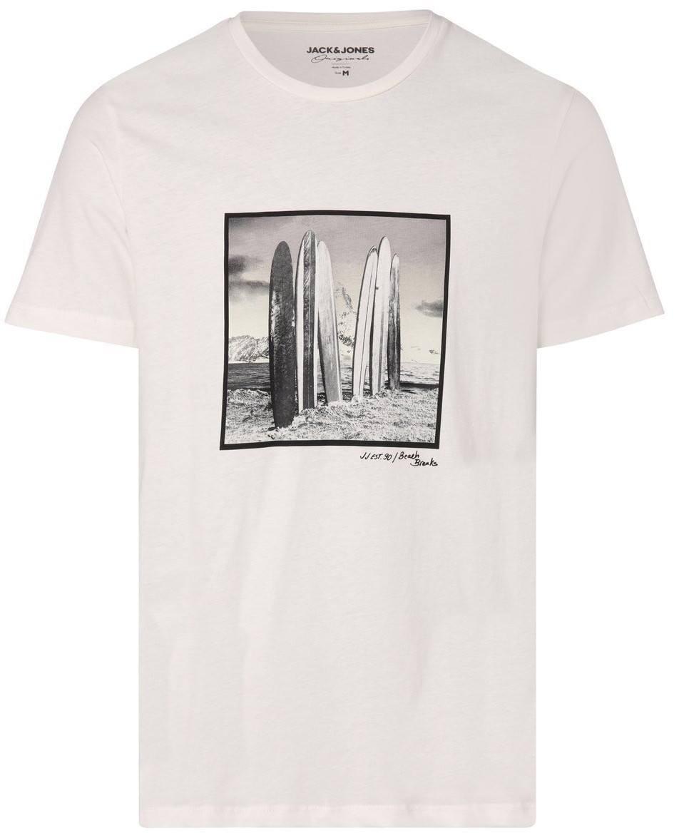 Jack & Jones T-shirt męski JORSurf, biały