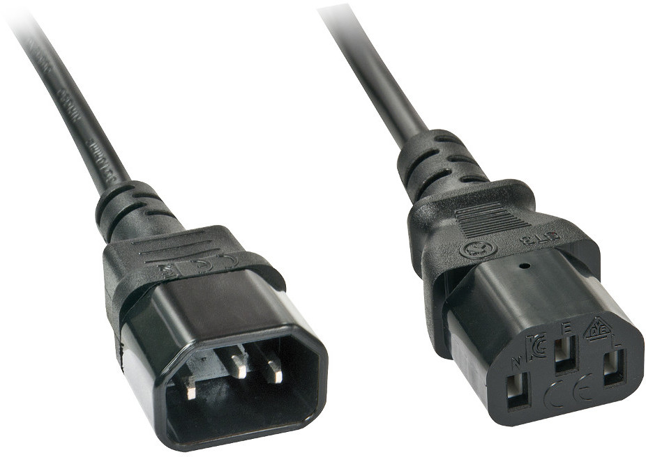 Lindy Lindy 30333 Przedłużacz kabla zasilającego IEC 5m LY-30333
