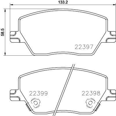 BREMBO P 23 170 P 23 170