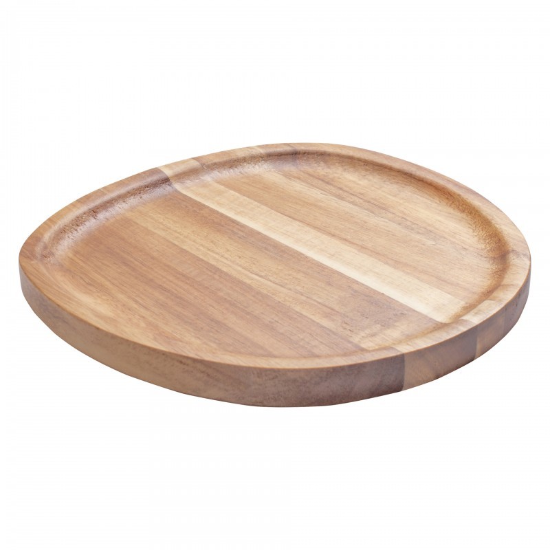 Talerz drewniany 20x20 cm op (1 szt) V-30063 V-30063 V-30063