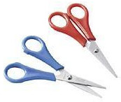 Herlitz Nożyczki szpiczaste 13,5cm leworęcznych