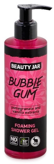 Beauty Jar Beauty Jar BUBBLE GUM Pieniący żel pod prysznic ekstrakt z granatu i wanilii 250ml