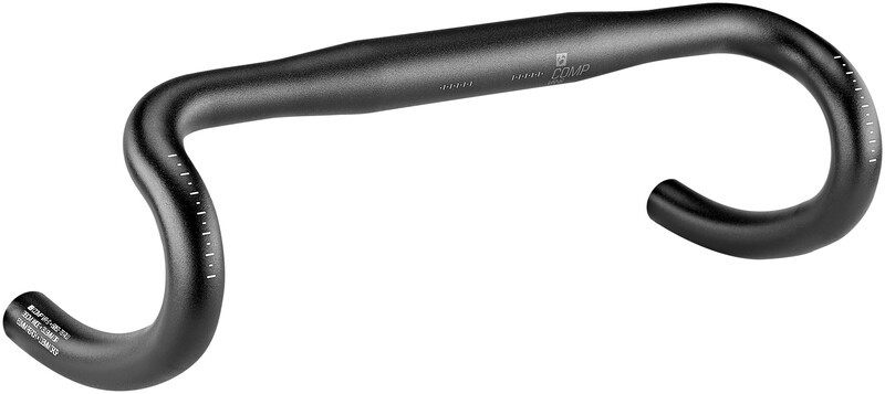 Bontrager Comp VR-S Road Kierownica rowerowa 31,8mm, black 420mm 2021 Kierownice szosowe 564764