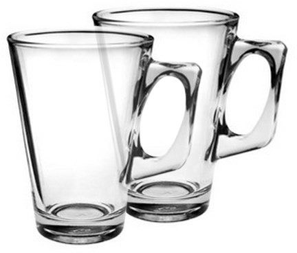 Zestaw szklanych kubków VELA 240 ml, 2 szt.