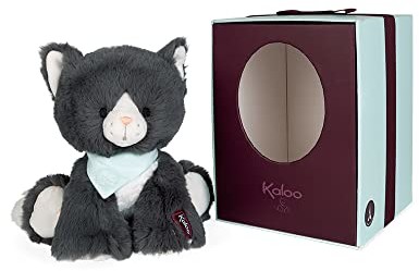 Kaloo Przyjaciele - Chamallow Le Cat Pluszowy - 14 cm - Bardzo miękki materiał - Pudełko na prezent - Od urodzenia K970004 K970004