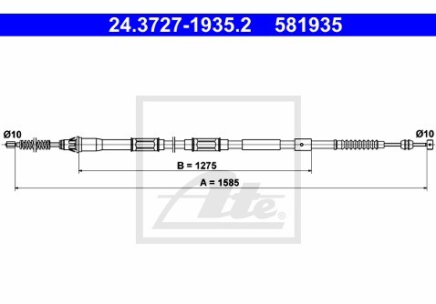 ATE Cięgno, hamulec postojowy 24.3727-1935.2
