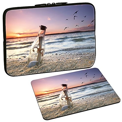 Pedea Designerska torba 13/podkładka pod mysz, message in a bottle SET019-66060682