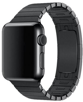 Apple DEVIA Pasek DEVIA Elegant Link Bracelet Watch 38/40mm) Czarny