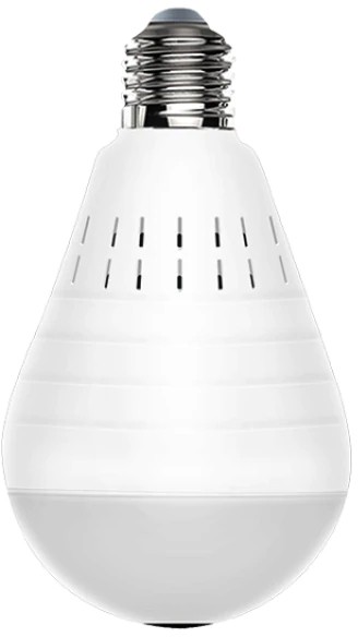 Kamera Ip WiFi monitoring 360 w żarówce Led audio