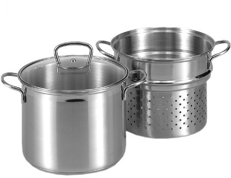 Krüger SPA garnek do gotowania spaghetti, stal szlachetna, 24 cm SPA 24