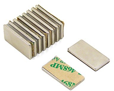 first4magnets klebender 20 X 10 X 1,5 MM grubsza N42 magnes neodymowy    2 kg siły przyciągania Nord opakowanie 1 sztuki, F201 015na-10