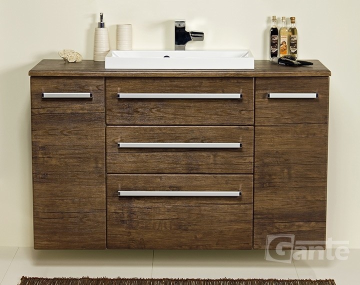 Gante Szafka wisząca z umywalką 120/39/C3 FKS seria FOKUS AD FKS-AD-U120/39/C3+ 600