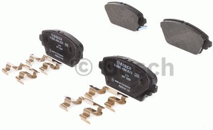 Bosch Zestaw klocków hamulcowych, hamulce tarczowe 0 986 494 633