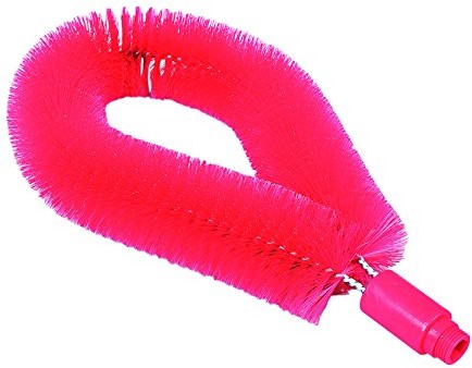 Maya Professional Tools 47260  3 szczotka do czyszczenia rur FBK/higieny środków spożywczych na zewnątrz, 100 MM X 340 MM X 600 MM, czerwony 47260-3