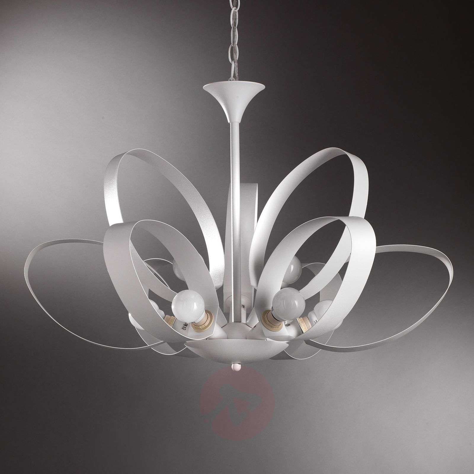 ONLI Lampa wisząca Serena, 9-punktowa, biała