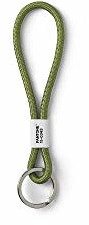 Pantone designerska smycz na klucze Key Chain Short | brelok do kluczy wytrzymały i kolorowy | krótki | oberżyna 229 | oberżyna, kolor: zielony
