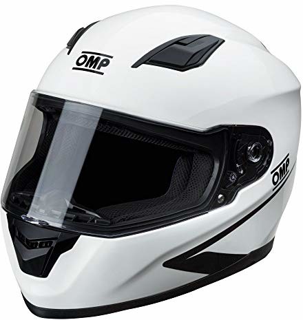 OMP Circuit Evo biały kask rozmiar M OMPSC613020M