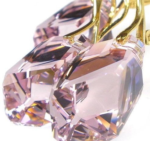 Arande SWAROVSKI komplet SREBRO POZŁACANE LA Certyfikat 1087495295