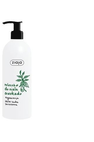 Ziaja Avocado mleczko do ciała do skóry suchej i zniszczonej 400ml 54201-uniw