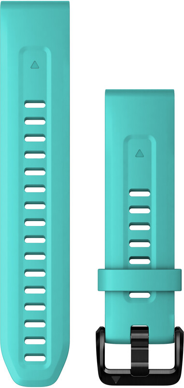 Garmin Quickfit Silicone Watch Band 20mm, turkusowy 2022 Akcesoria do zegarków 010-13102-05