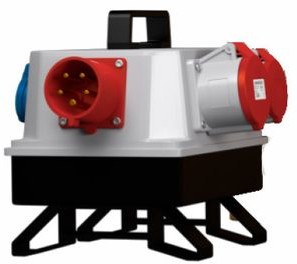 Doktorvolt Preis-Zone Rozdzielnica budowlana BAU 32A 16A 3x230V z gniazdem odbior 32A 2558 DV-2558-F