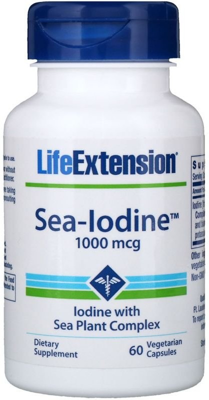 Life Extension Life Extension Sea-Iodine (Jod Morski) - 60 kapsułek LE01740