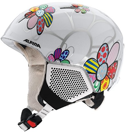 Alpina Carat Lx dziecięcy kask narciarski, biały, 51-55 cm 9081200