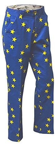 Royal und Awesome męskie spodnie do golfa i Awesome, wielokolorowa, 38W / 32L RPEF3832-5-38