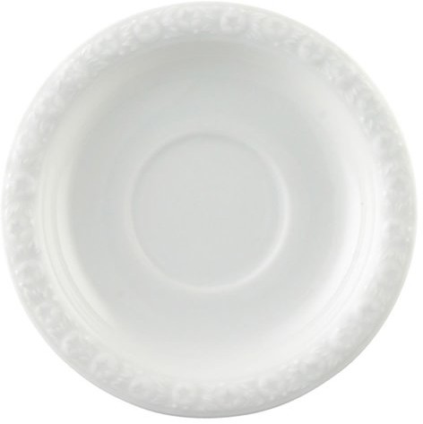 Rosenthal 10430  800001  14721 Maria Espresso/mokka spodek 12 cm, biały 10430-800001-14721