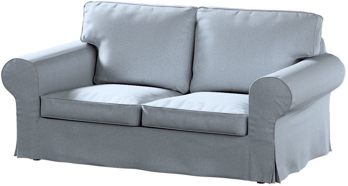 Dekoria Pokrowiec na sofę Ektorp 2-osobową nierozkładaną błękitny melanż 173 x 83 x 73 cm Amsterdam 611-704-46