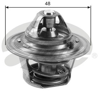 GATES Termostat, żrodek chłodzący TH27188G1