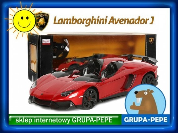 Rastar ZDALNIE STEROWANY RC LAMBORGHINI AVENTADOR J 1:12 57500