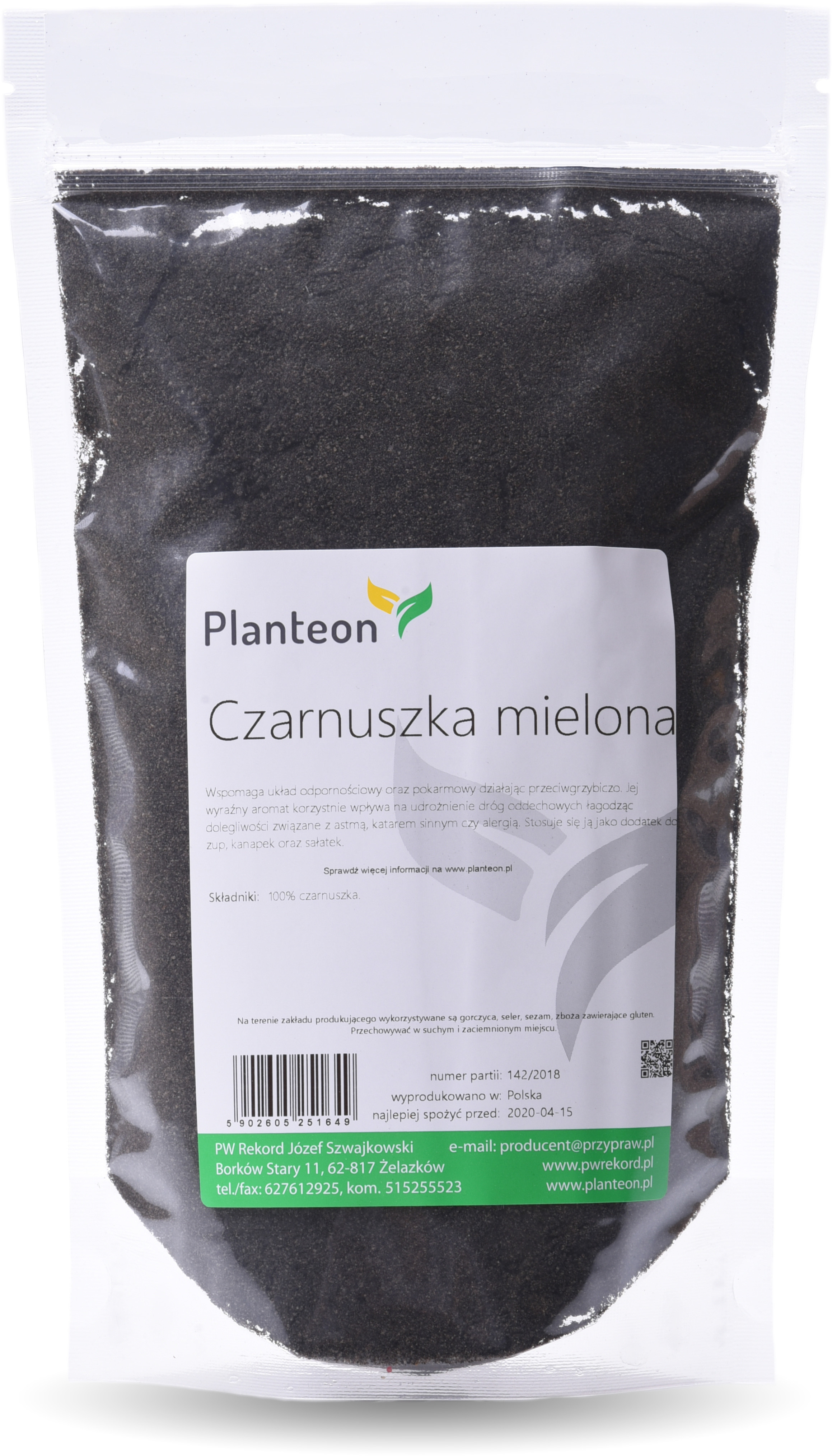 Planteon Czarnuszka mielona 10kg 2-0007-04-7