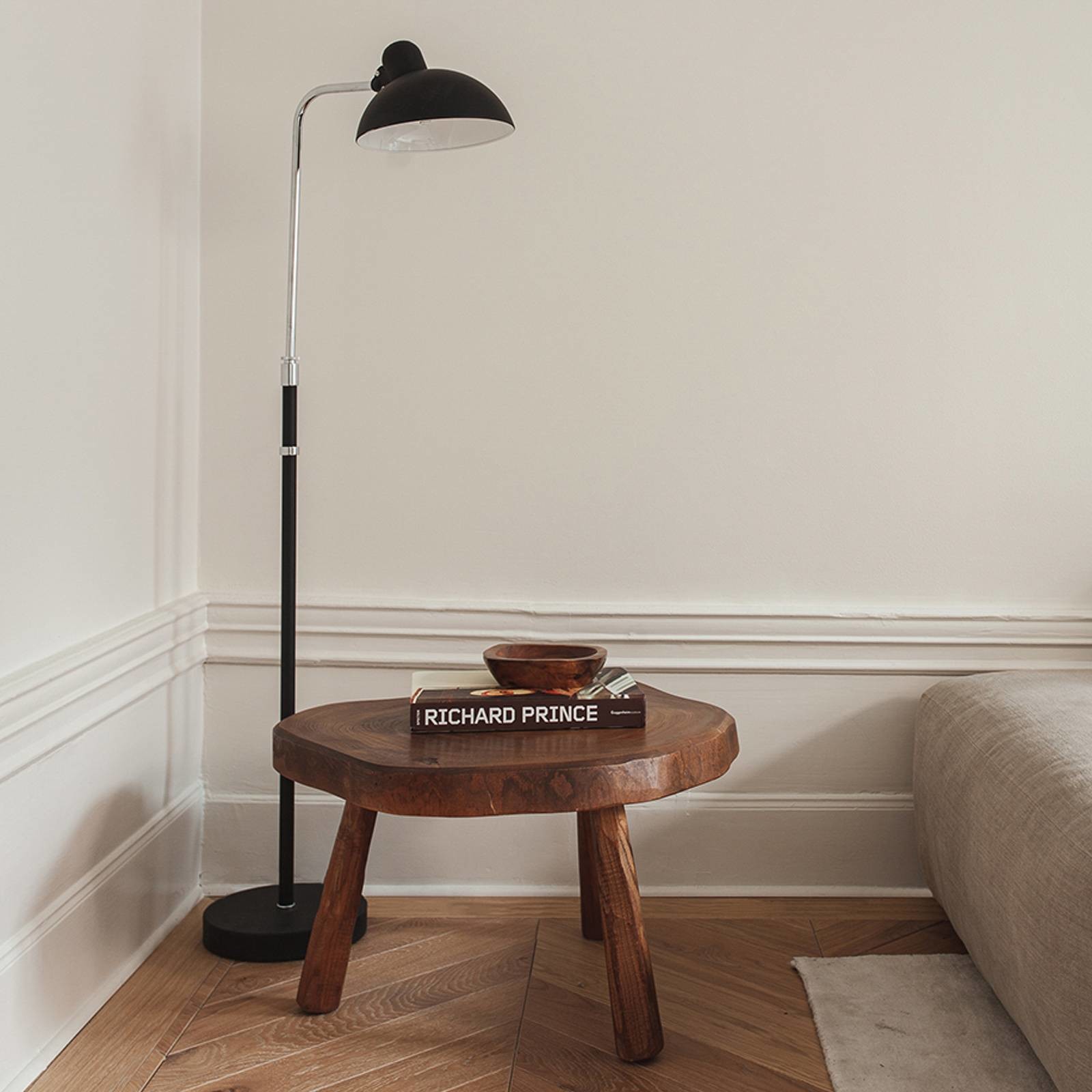 FRITZ HANSEN FRITZ HANSEN Kaiser Idell 6580 Luxus matowy czarny