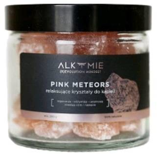 Alkmie ALKMIE relaksujące kryształki do kąpieli PINK METEORS 290g 59720-uniw