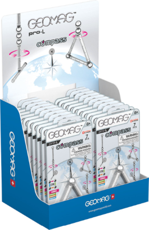 GeoMag Pro-L. Magnetic Compas. Zestaw magnetyczny, display
