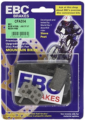 EBC okładziny hamulcowe MTB belage Greens Tuff zapewnia Avid Juicy 3 5 7 BB7 FA394