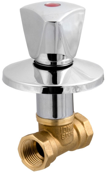 Idmar Group Zawór kulowy podtynkowy Group z pokrętłem 1/2 KW015009.7001PT